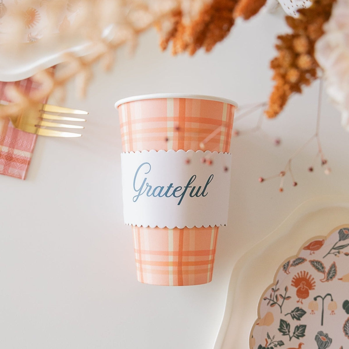 Bonjour Fete X the House That Lars Built Thanksgiving Coffee Cups