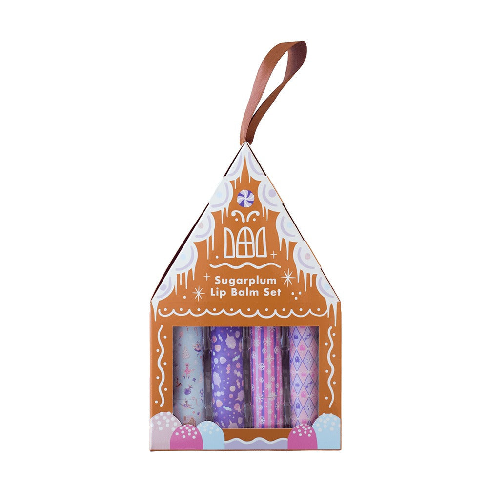 Gingerbread House Lip Balm Set