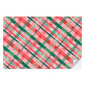 Christmas Plaid Paper Placemats