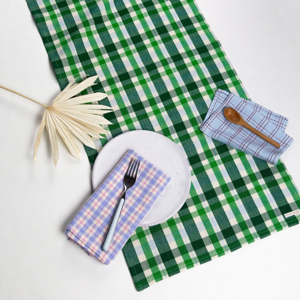 Josefina Plaid Table Runner