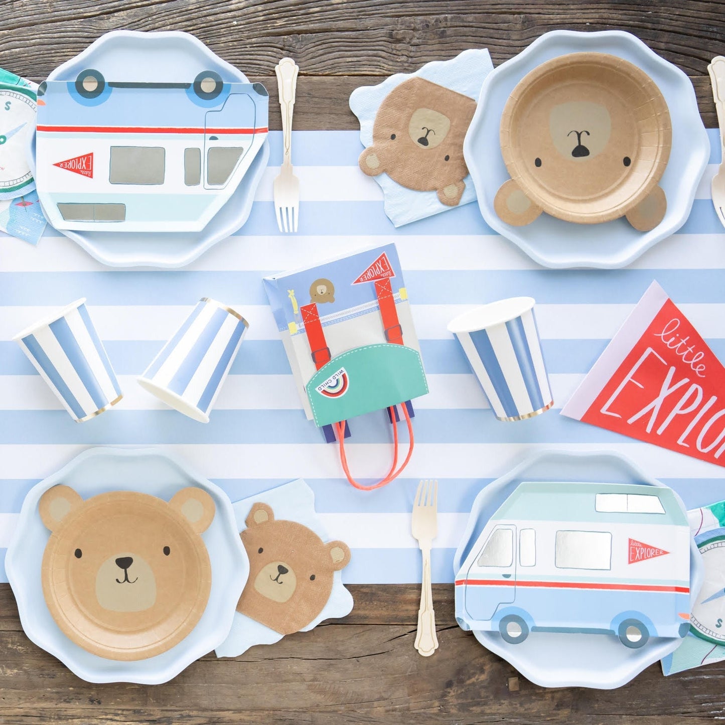 Woodland Bear Napkins