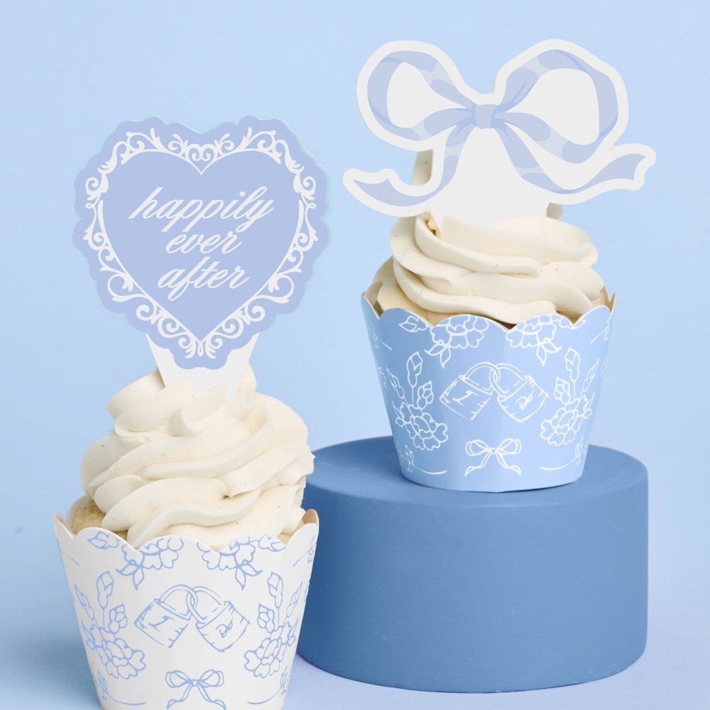 Happily Ever After Cupcake Toppers