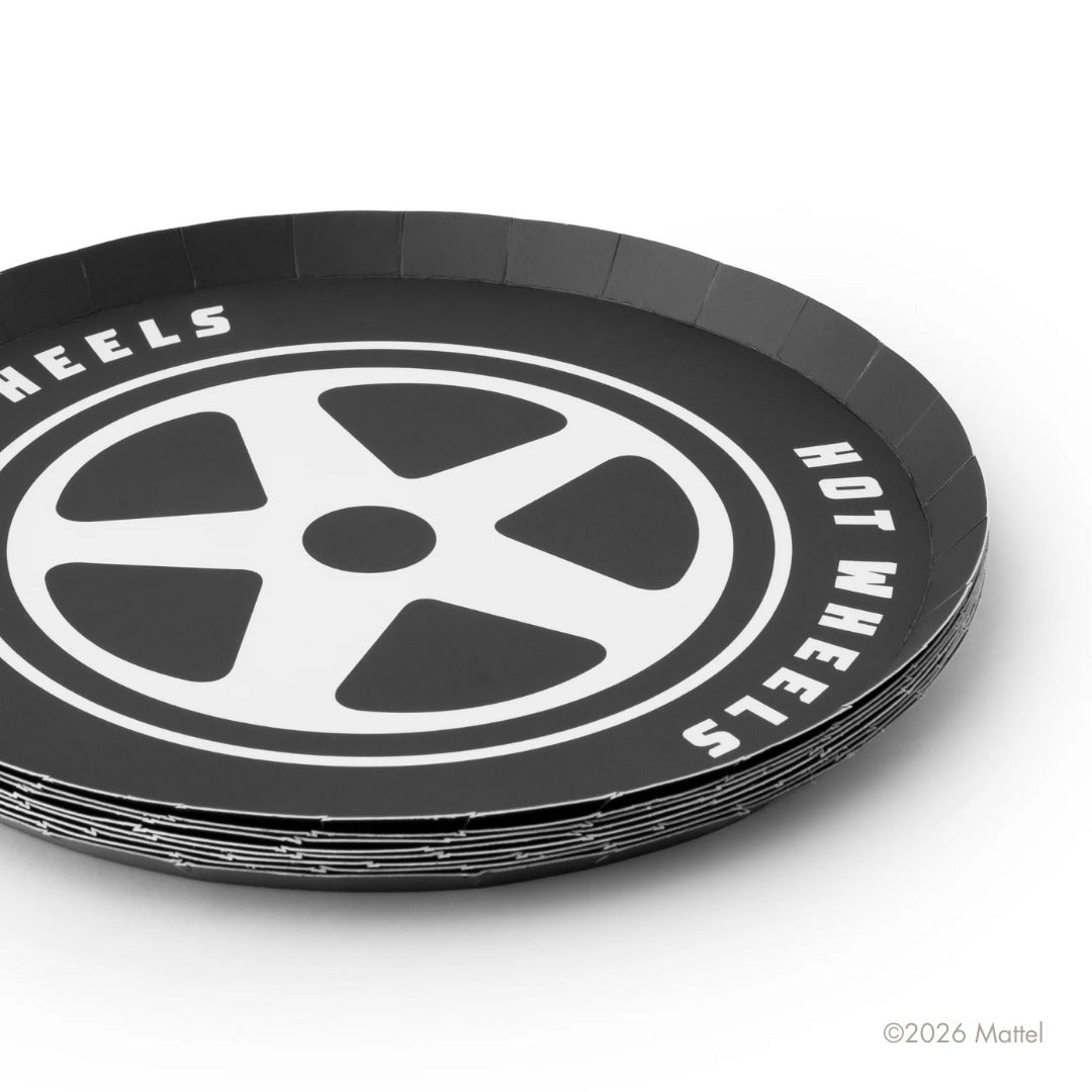 Hot WheelsTM X Bonjour Fete Black Small Plates