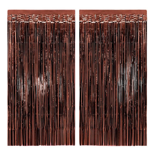 Espresso Martini Fringe Curtain Set