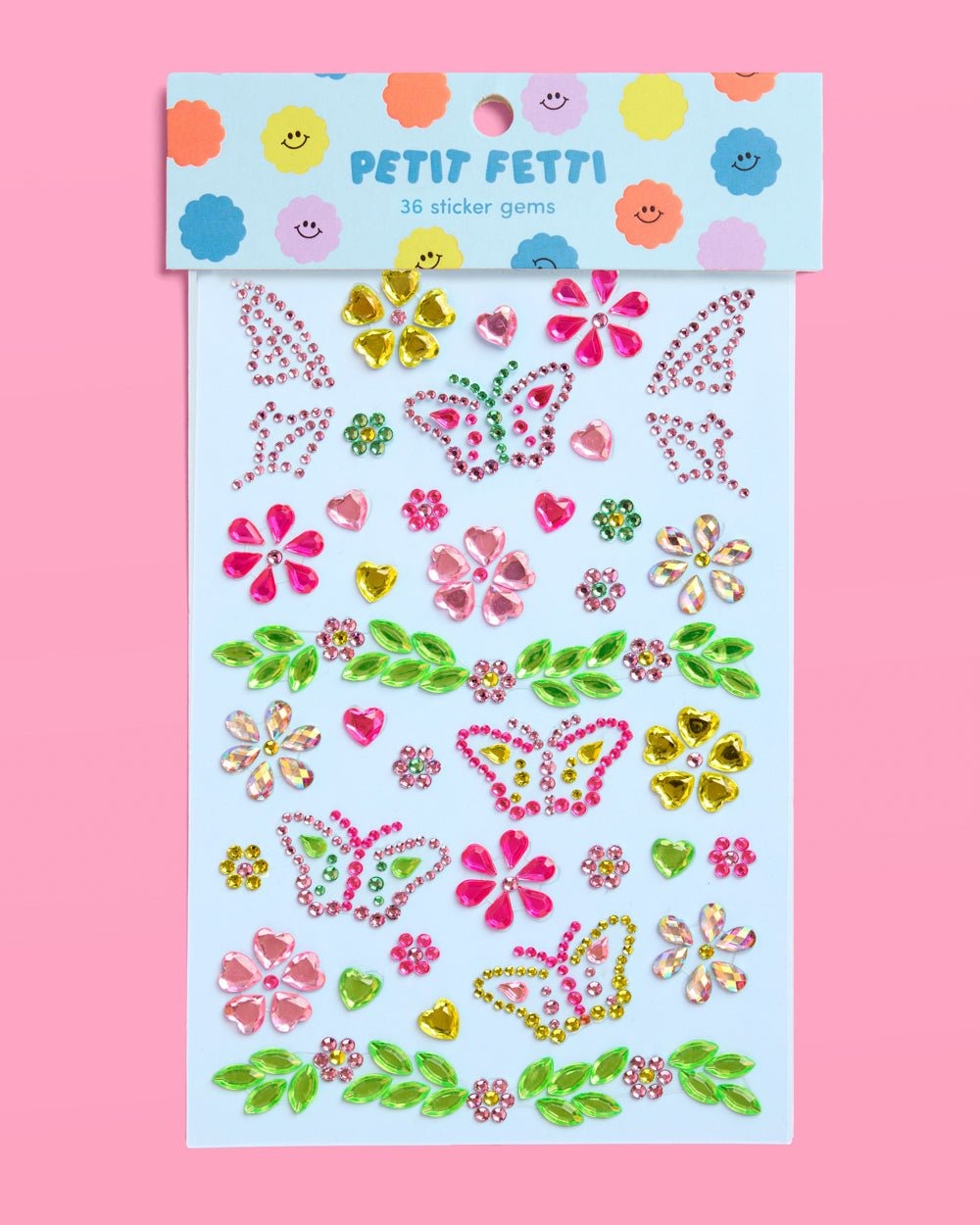 Butterfly Face Gems - Pastel Gem Set