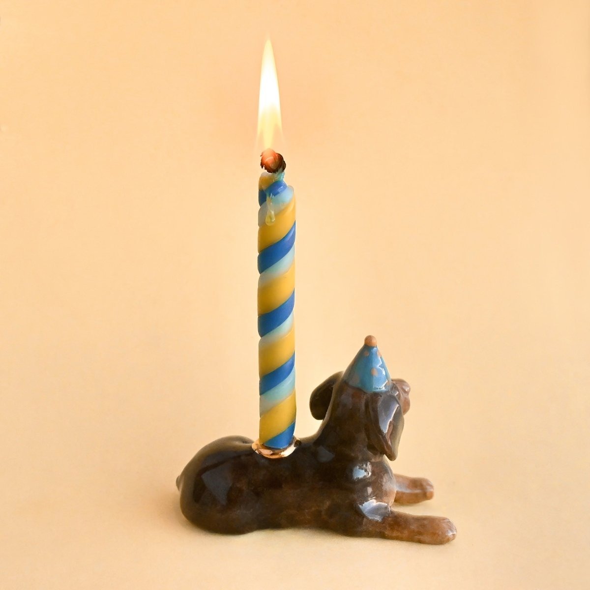 Dachshund Birthday Candle Holder