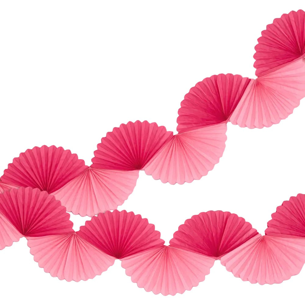 Pink Tissue Fan Banner