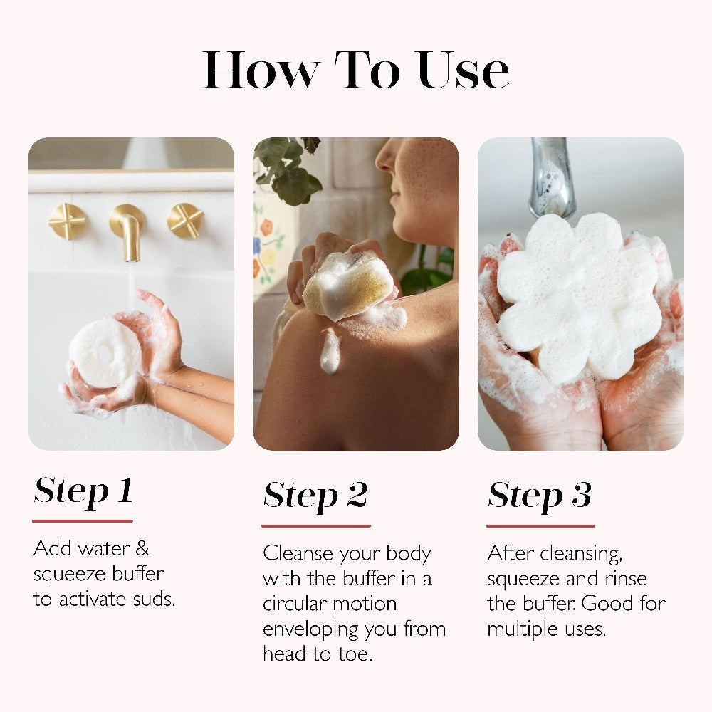 Eucalyptus Tree Shower Buffer Sponge