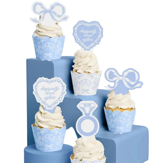 Happily Ever After Cupcake Toppers