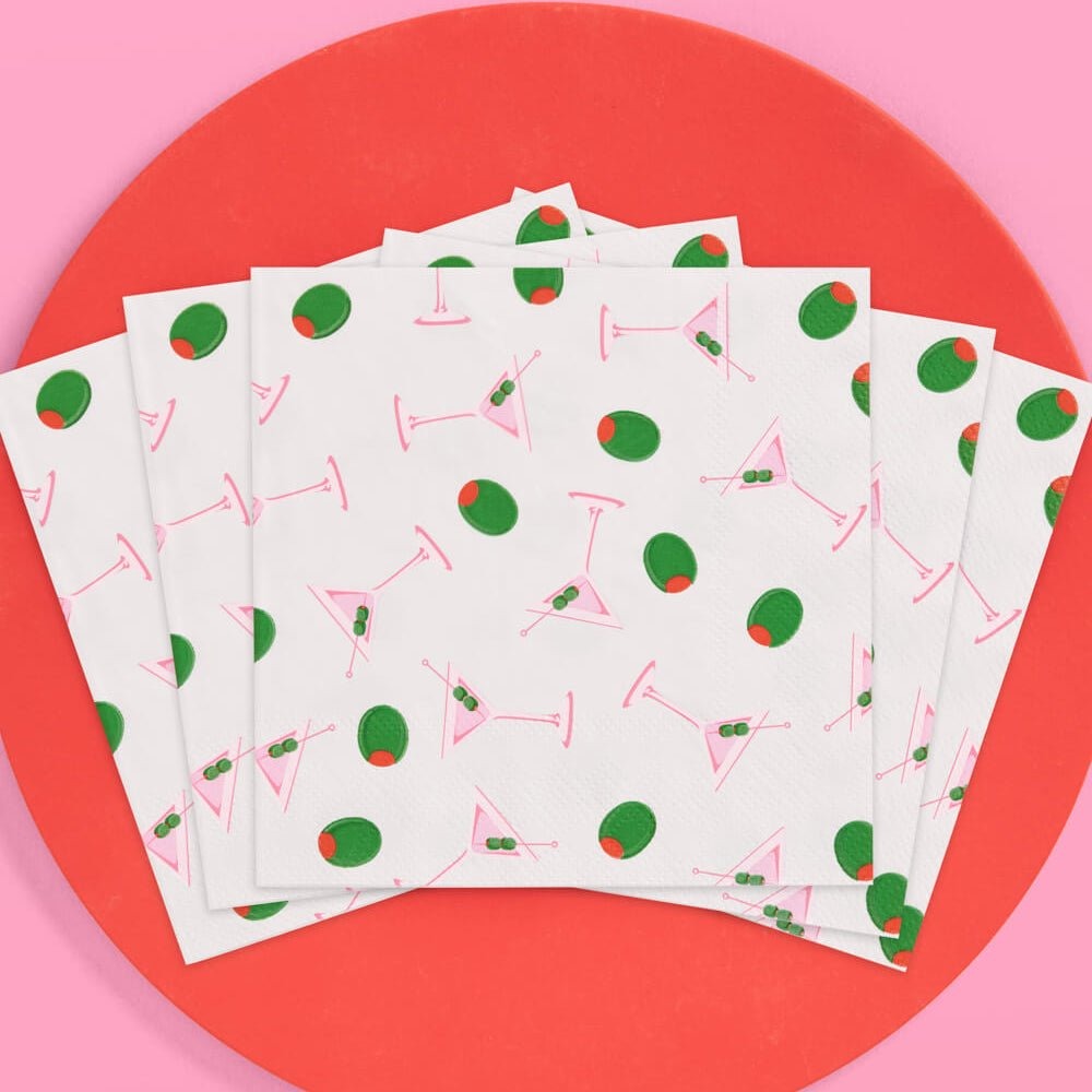 Martini Napkins