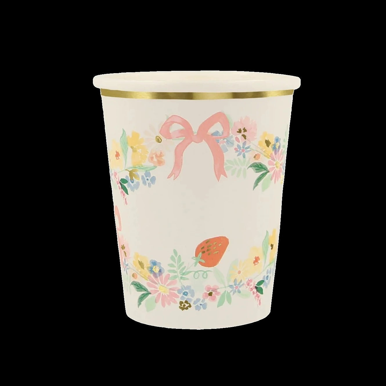 Elegant Floral Cups