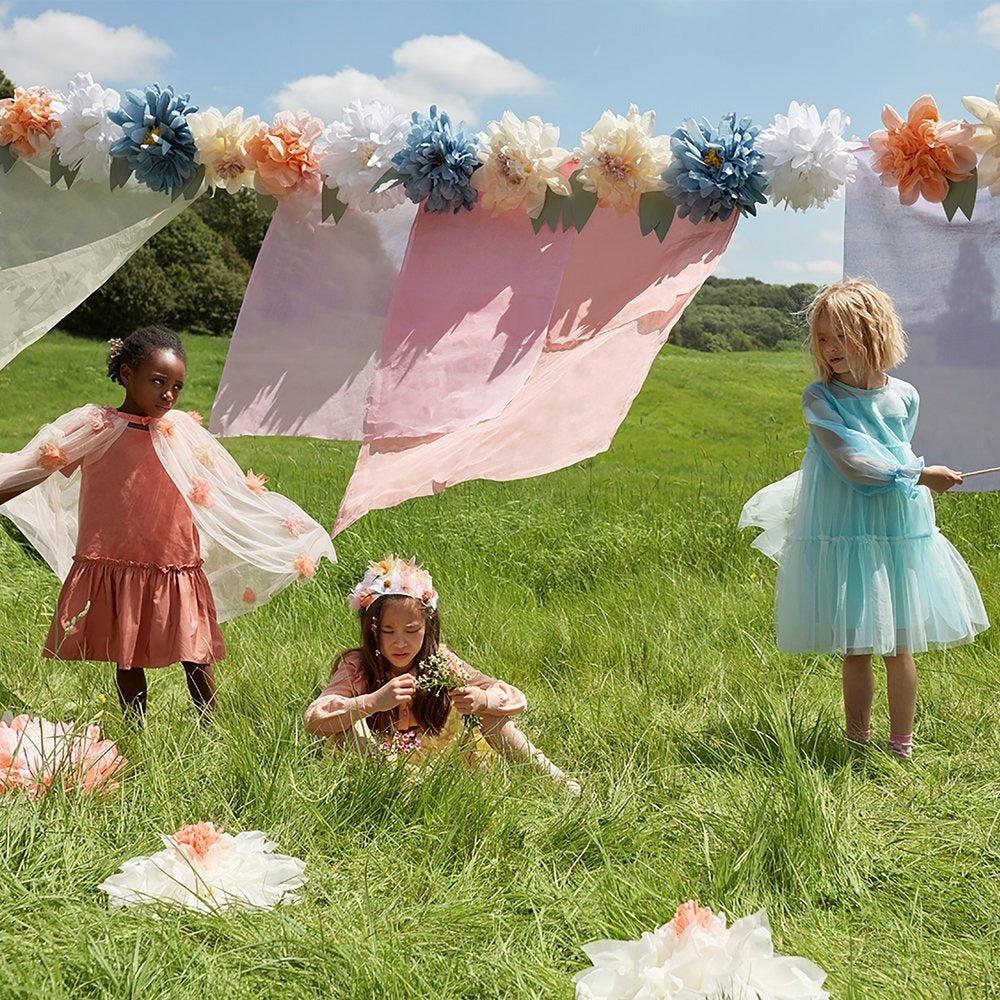 Flowers in Bloom Giant Garland Decoration