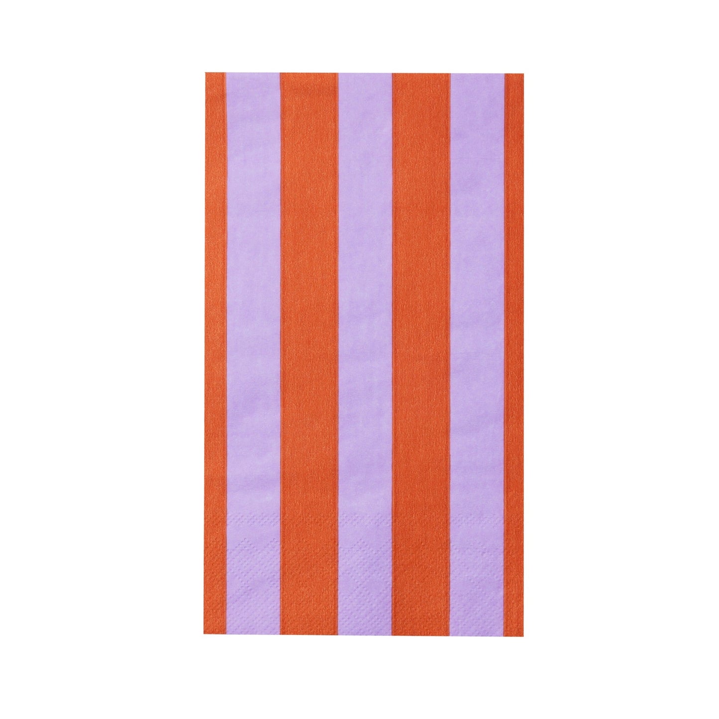 Sunkissed Orange & Lilac Signature Cabana Stripe Guest Towels