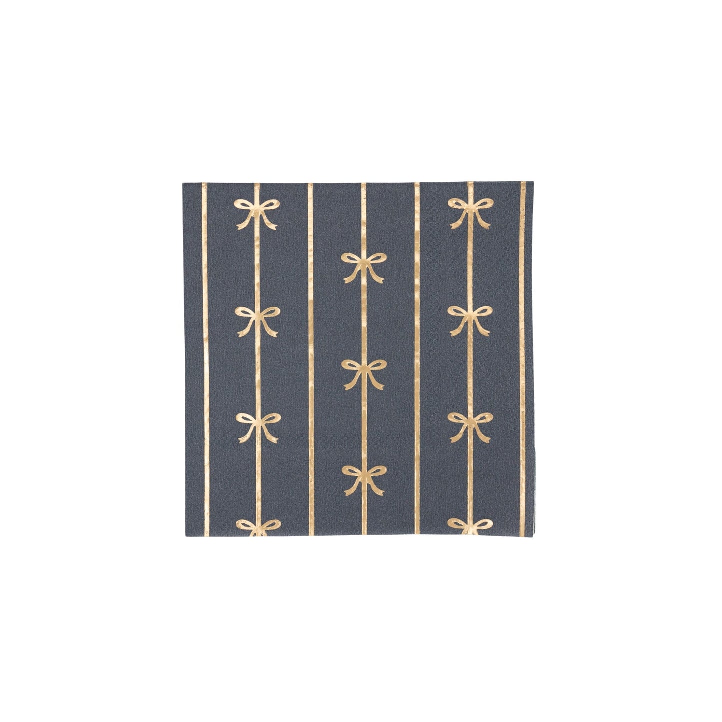 Midnight Blue Signature Bow Small Napkins