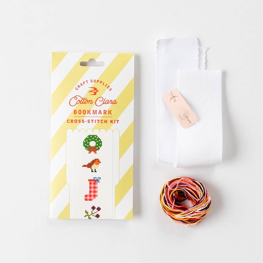 Christmas Cross Stitch Bookmark Kit