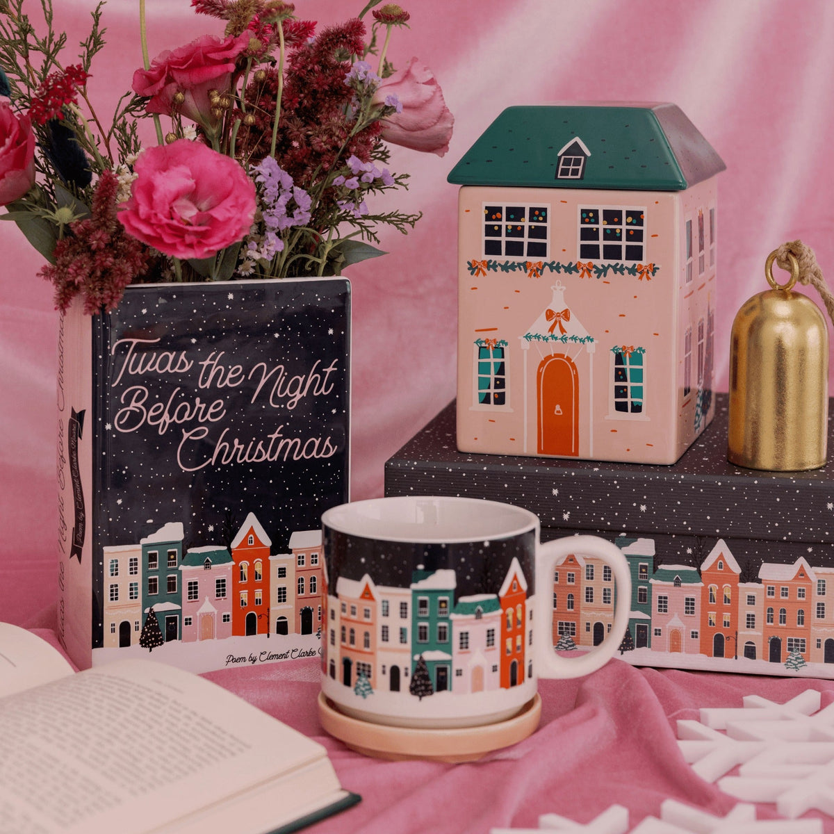 'twas the Night Before Christmas Cookie Jar