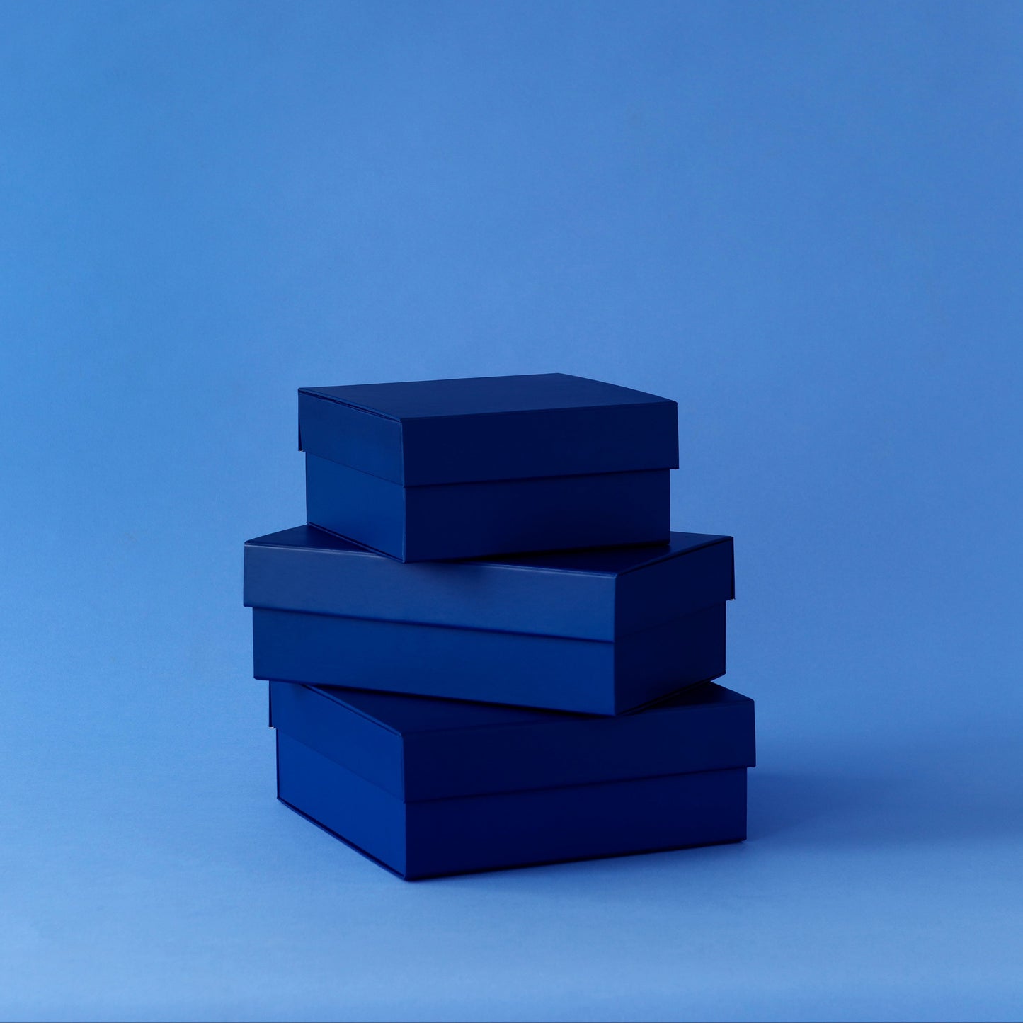 Midnight Blue Display Box Risers