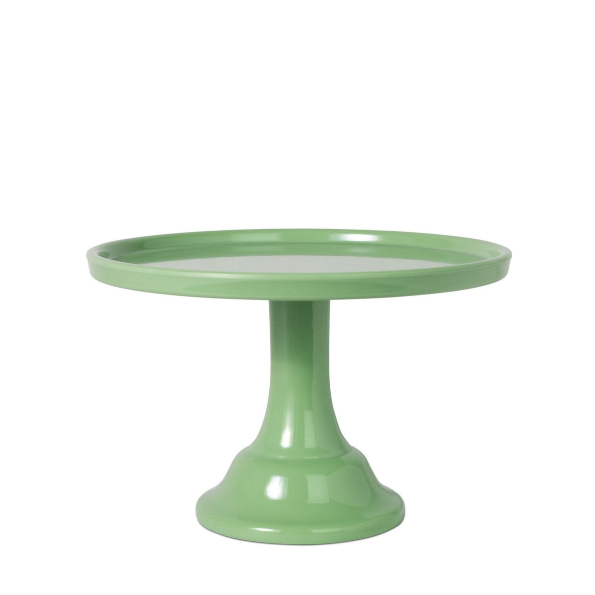 Small Sage Green Melamine Cake Stand