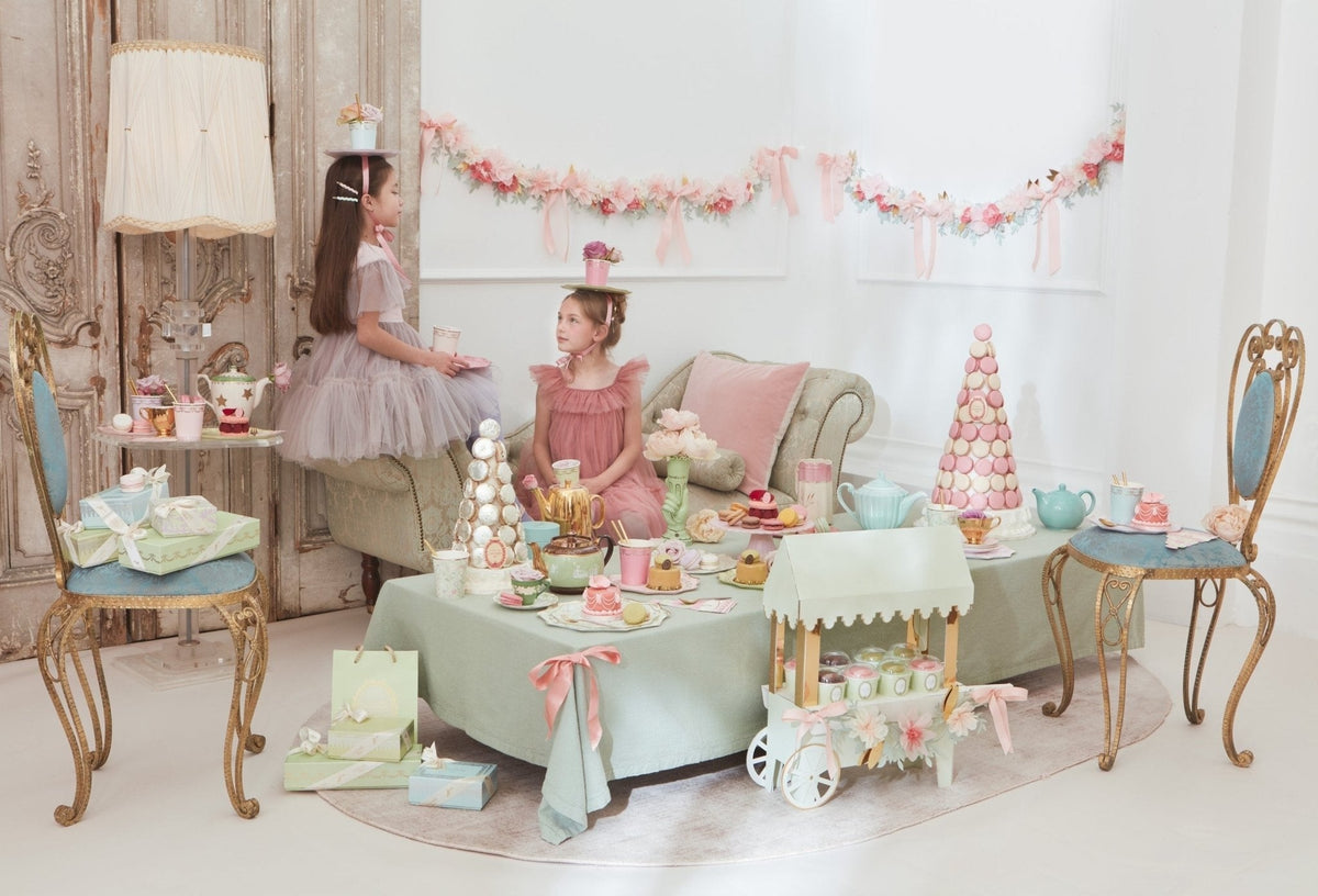 Meri Meri X Laduree Paris Macaron Pyramid Party Napkins