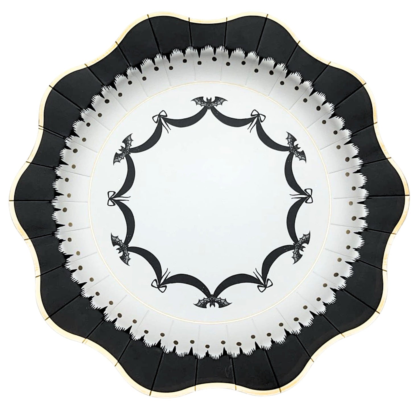 Elegant Halloween Dinner Plates