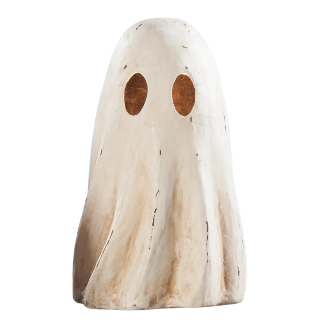 Bethany Lowe Tall Ghost Luminary Medium Paper Mache