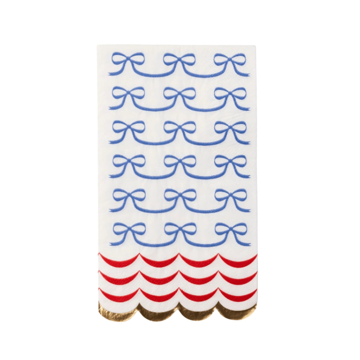 4th of July Bow Flag Guest Towels