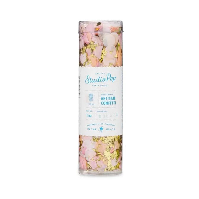 Candy Pink & Peach Confetti