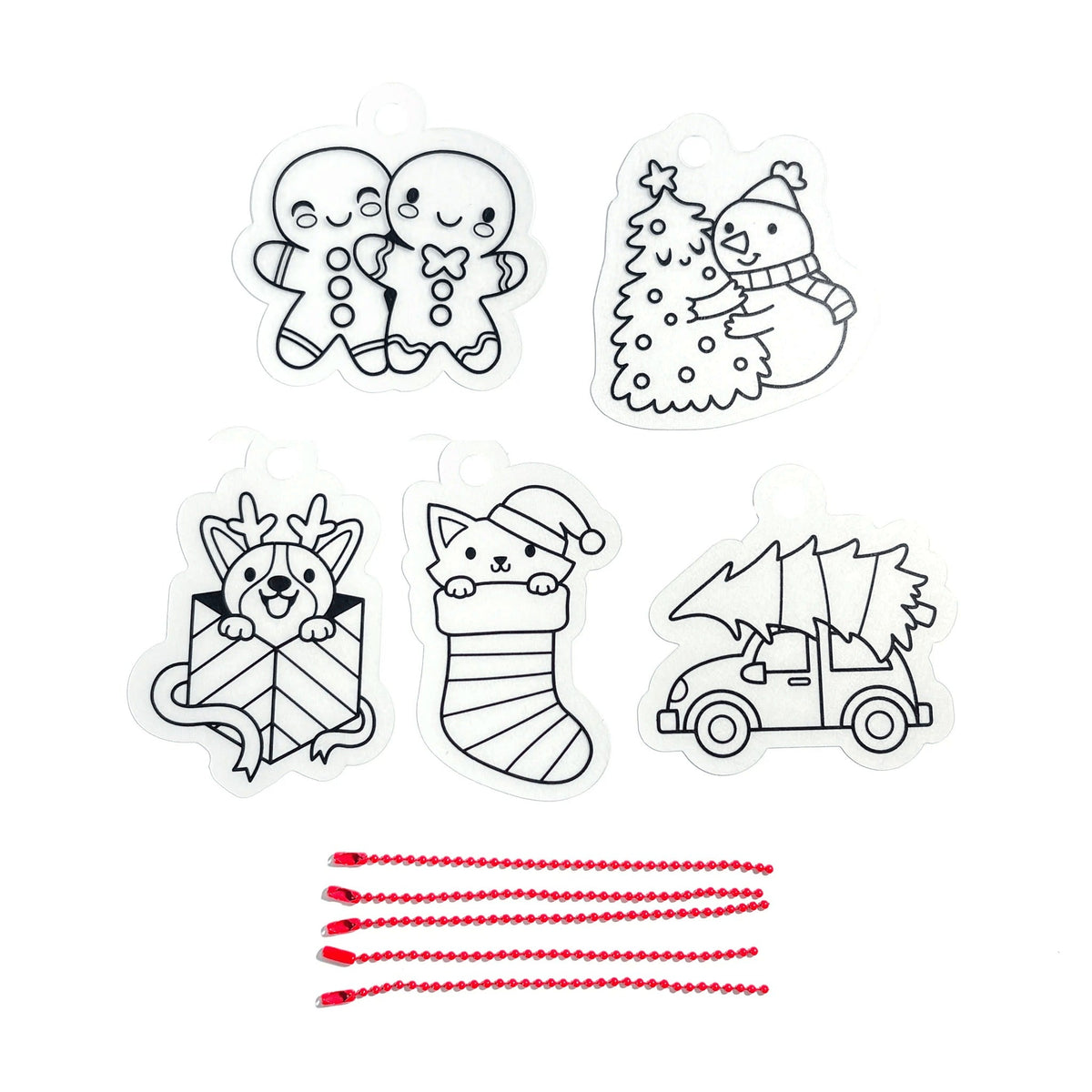 Holly Jolly DIY Shrink Art Kit