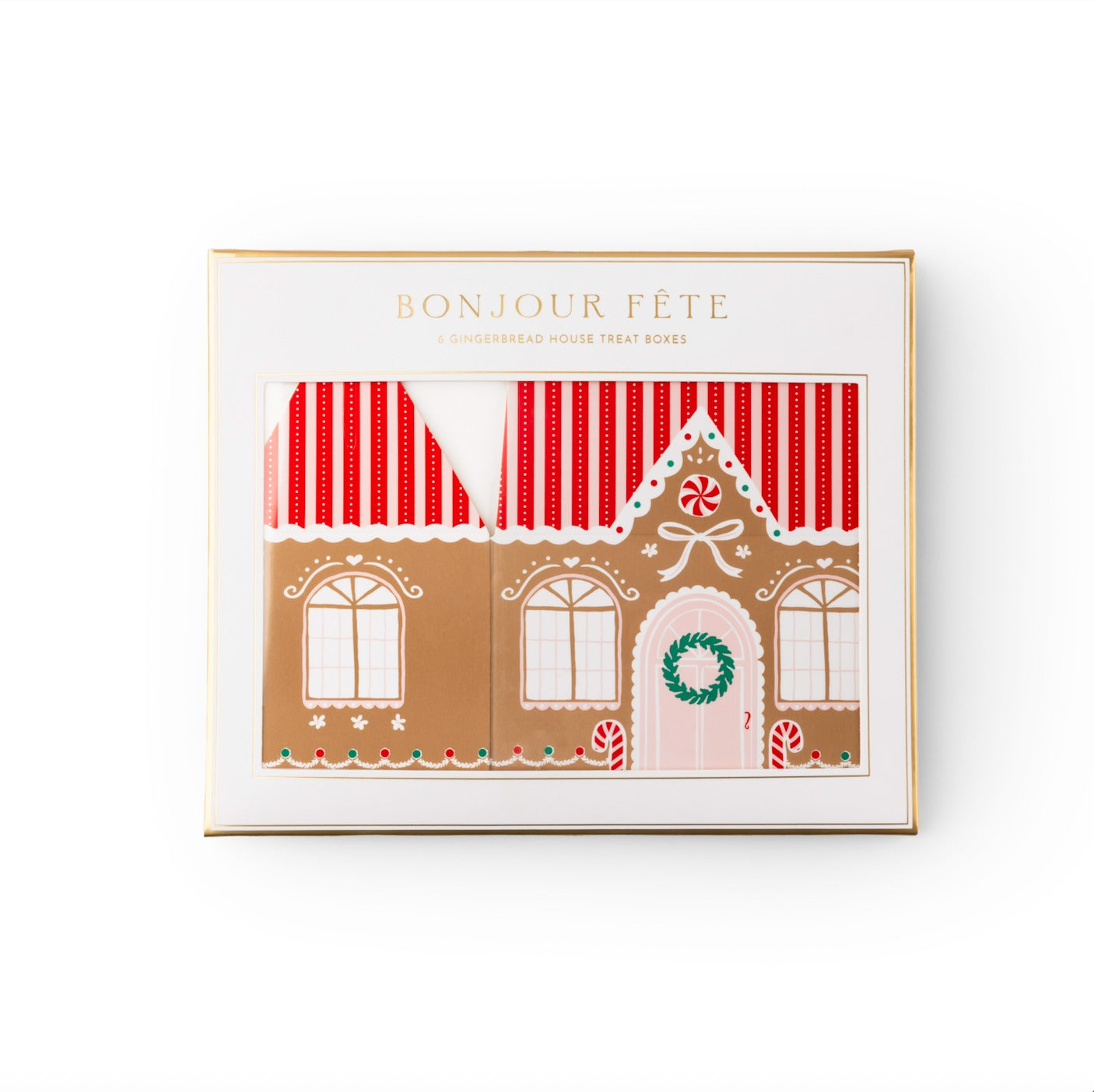 Sweet Gingerbread House Cookie Boxes