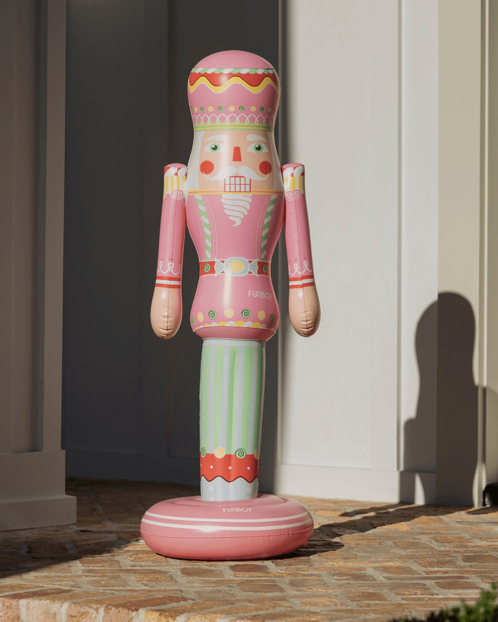 Small Inflatable Pink Nutcracker