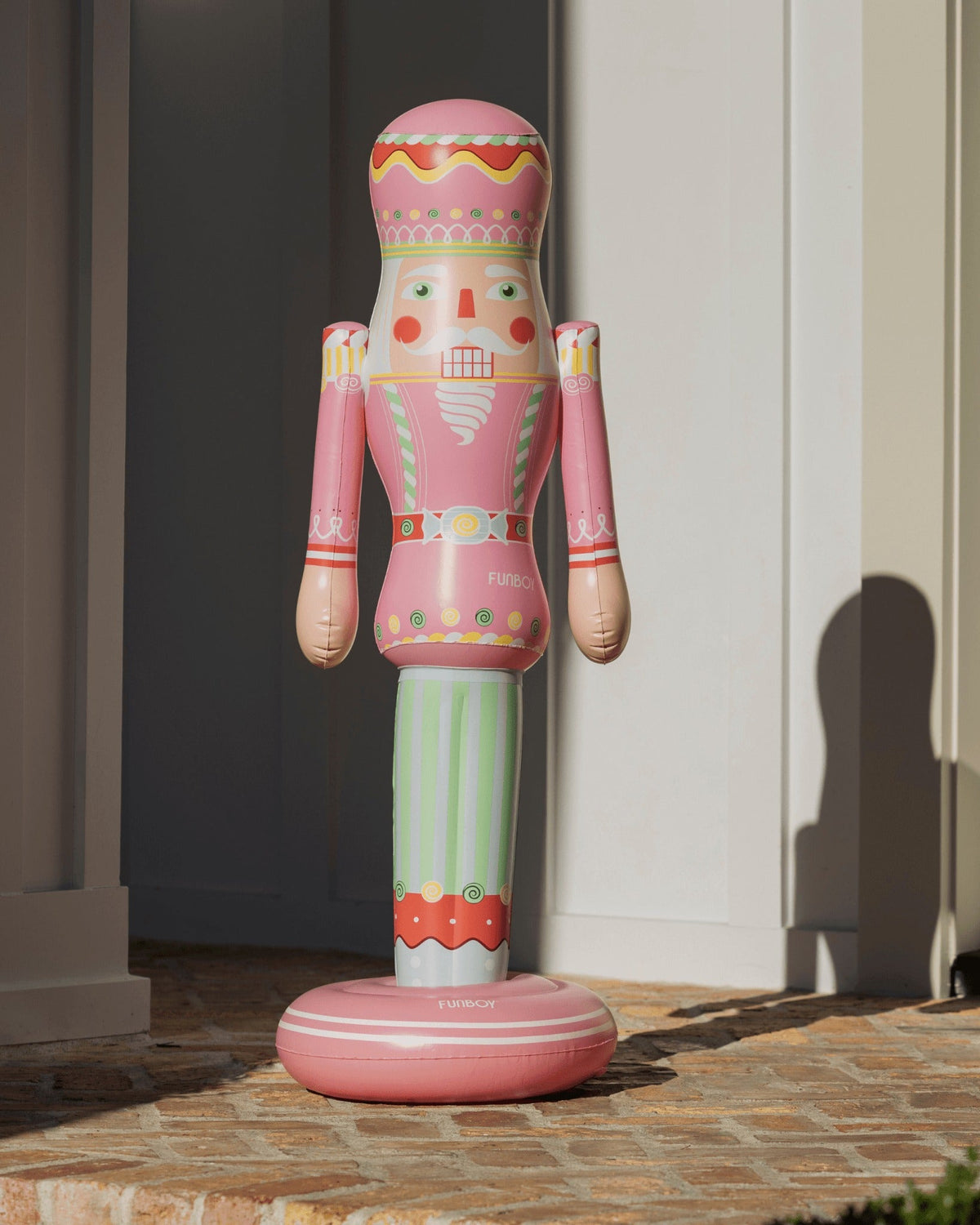 Small Inflatable Pink Nutcracker
