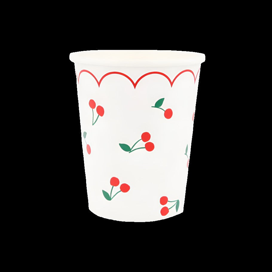 Cherry Pattern Cups
