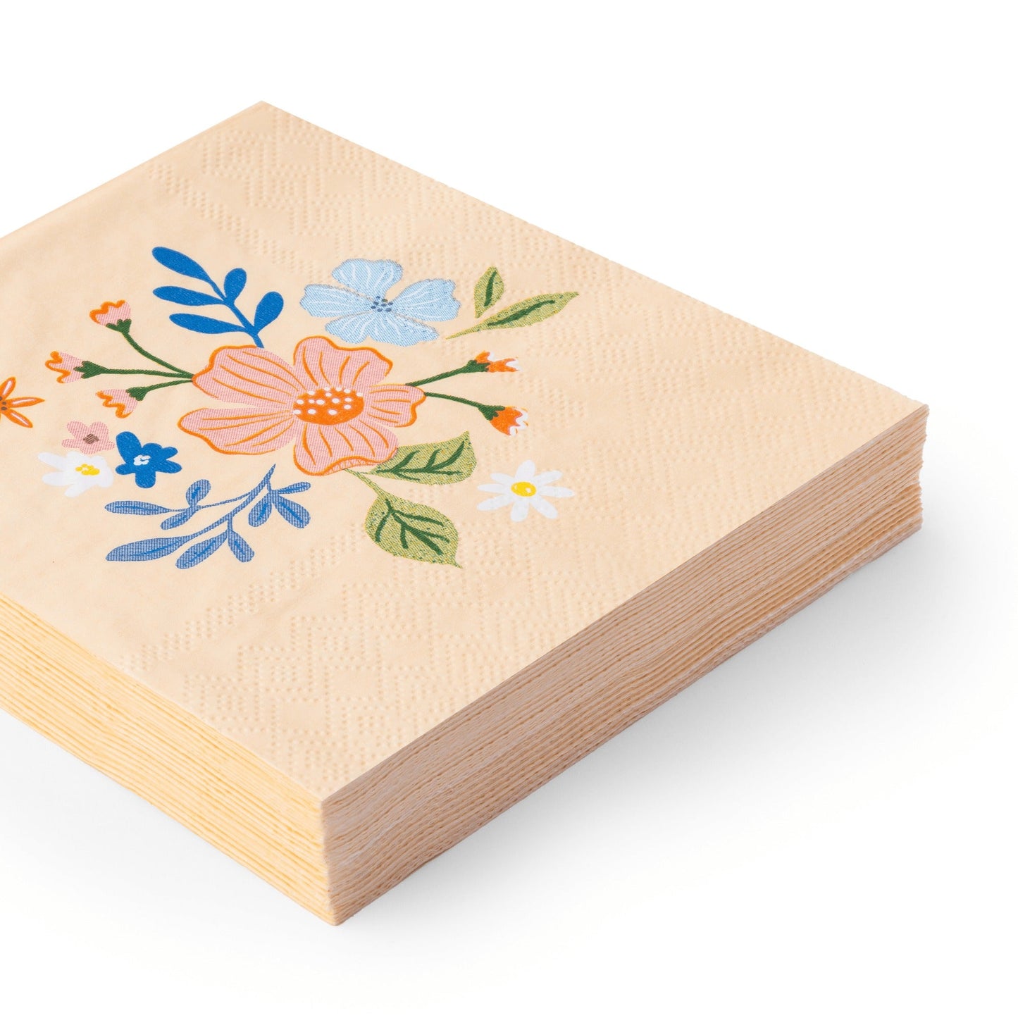 Multicolor Elegant Floral Cocktail Napkins