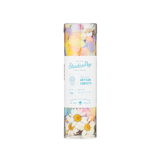 Peace and Love Daisy Flower Confetti