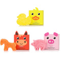 Farm Animals Shower Buffer Sponge Pack