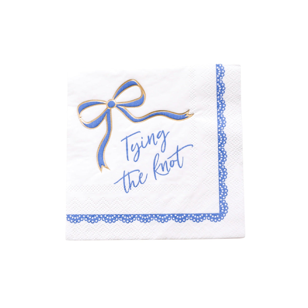 Tying the Knot Cocktail Napkins