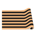 Orange & Black Signature Cabana Stripe Table Runner