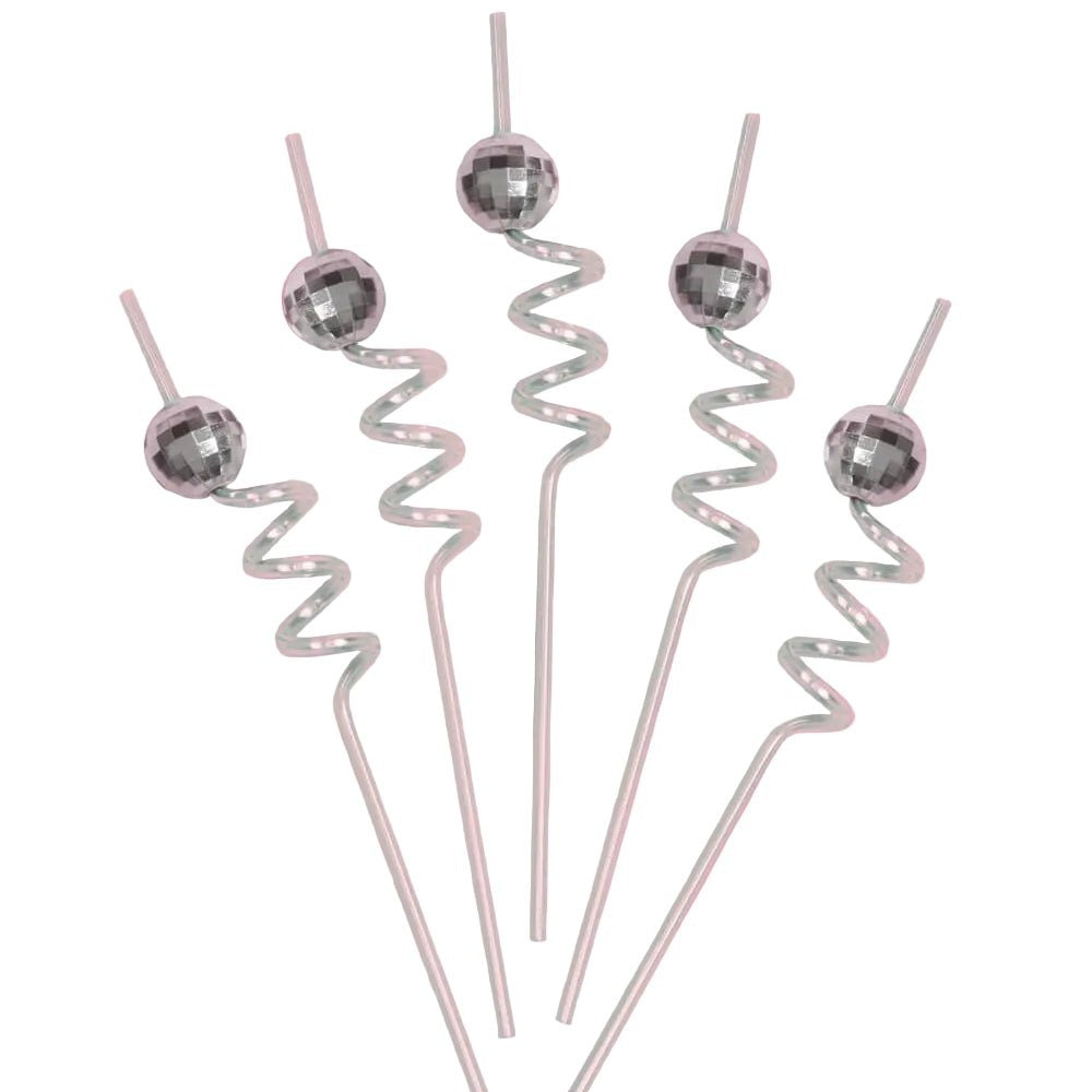 Disco Party Straws