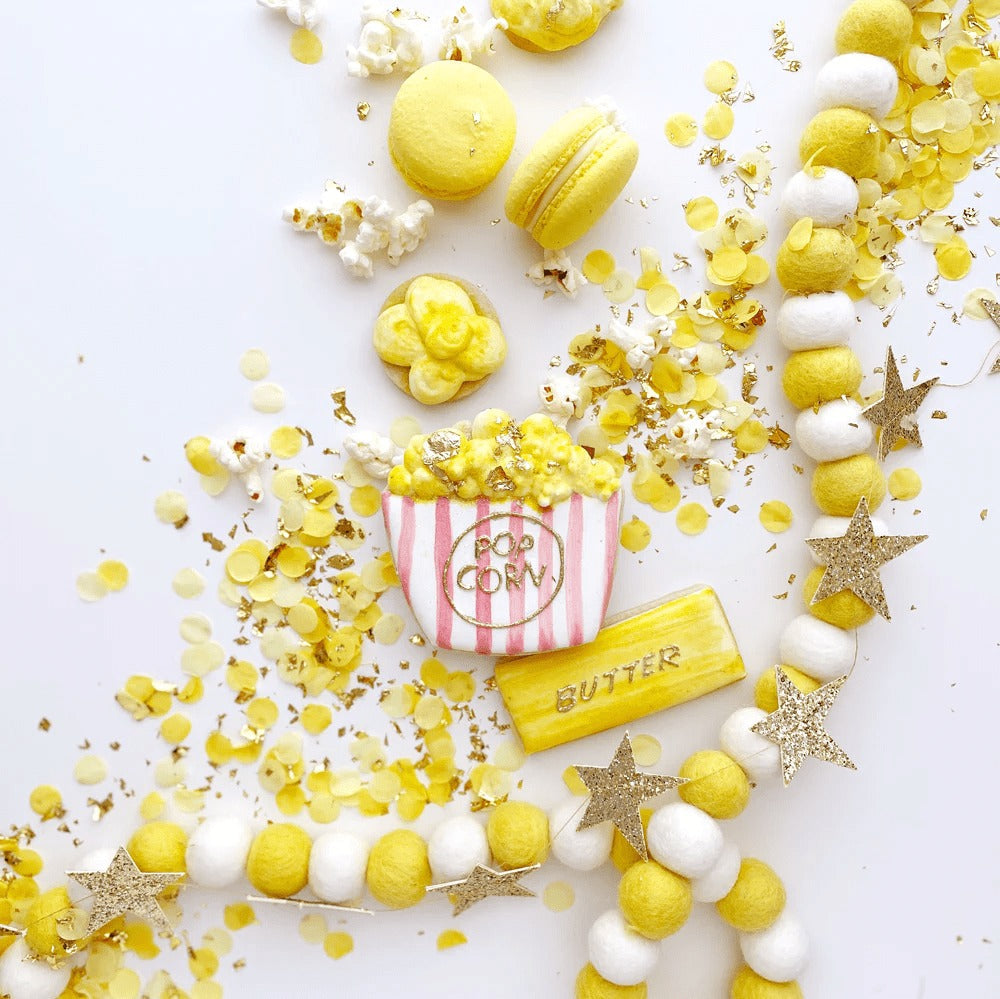Yellow Popcorn Artisan Confetti