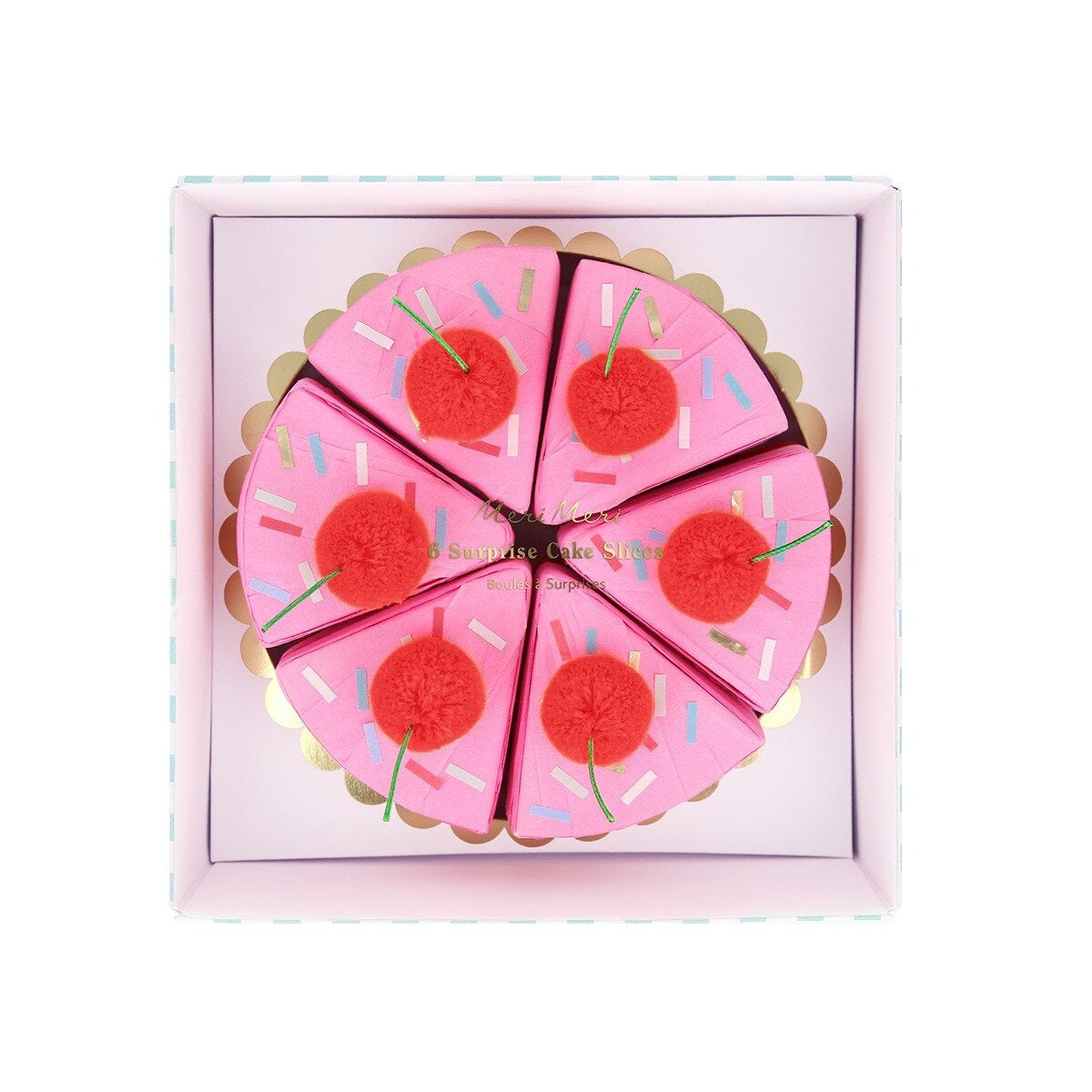 Cake Slice Surprise Balls