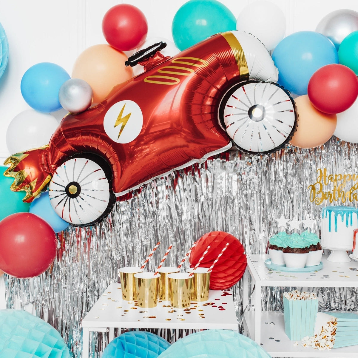 Retro Car Balloon
