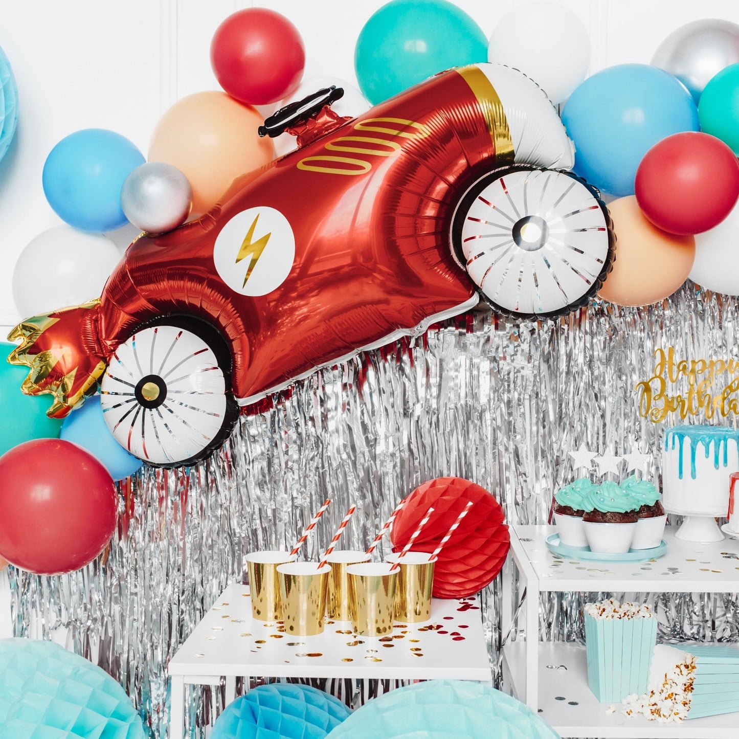 Retro Car Balloon