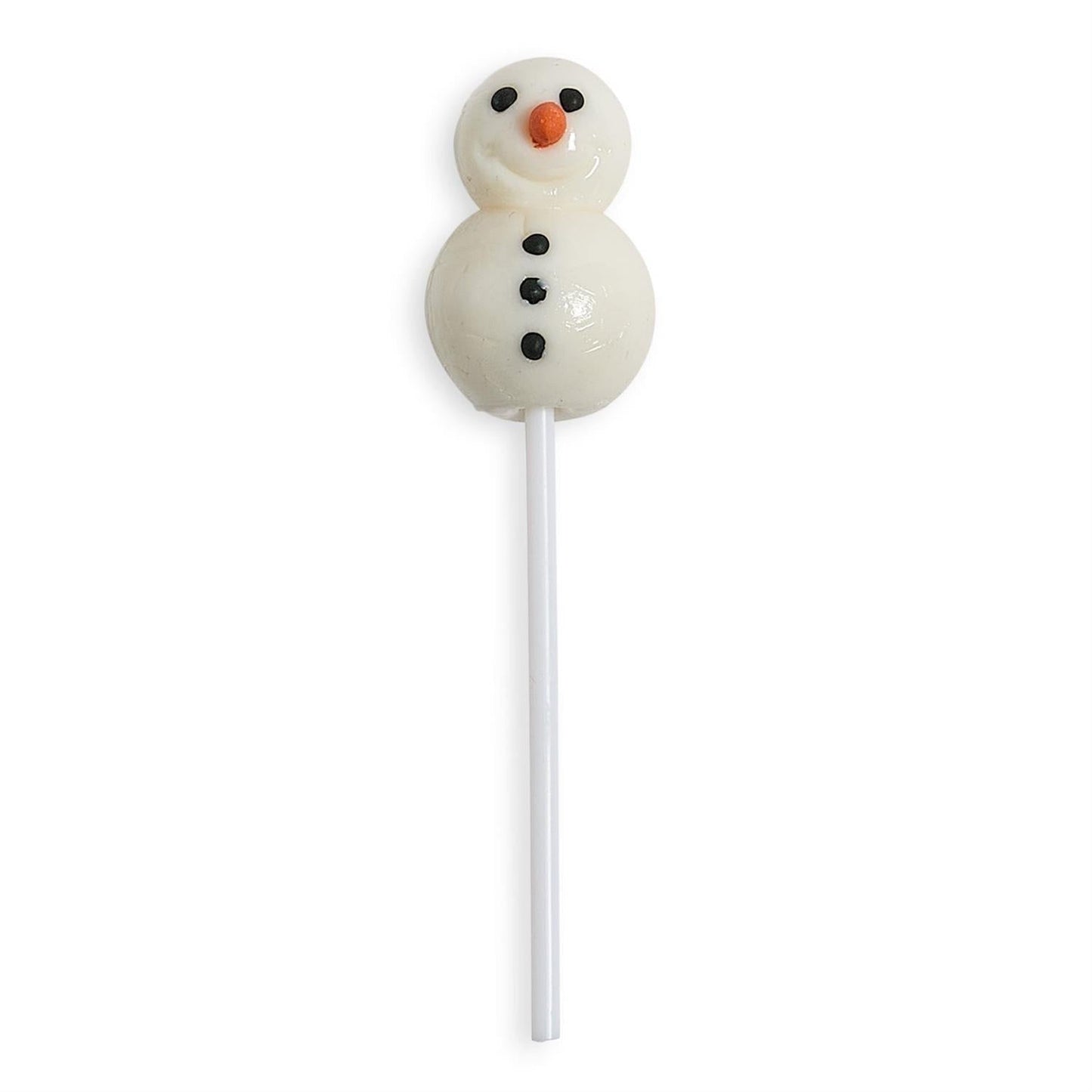 Snowman Vanilla Lollipop