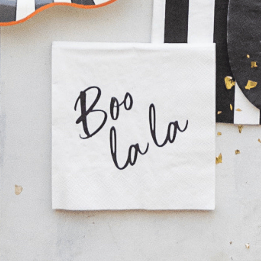 Boo La La Cocktail Napkins