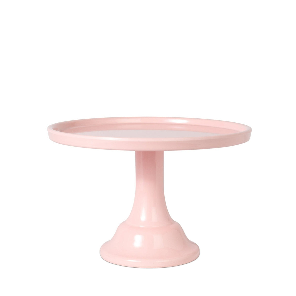 Small Peony Pink Melamine Cake Stand