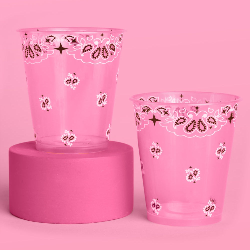 Cowgirl Party Cups | 16 Reusable Cups