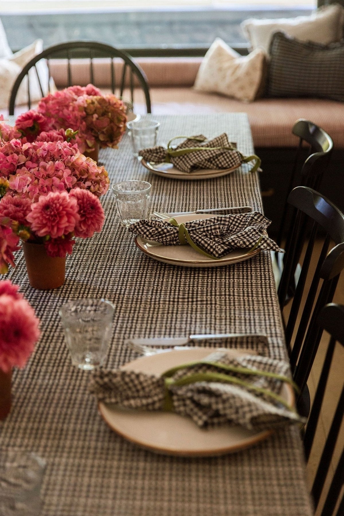 Soho Black Napkins