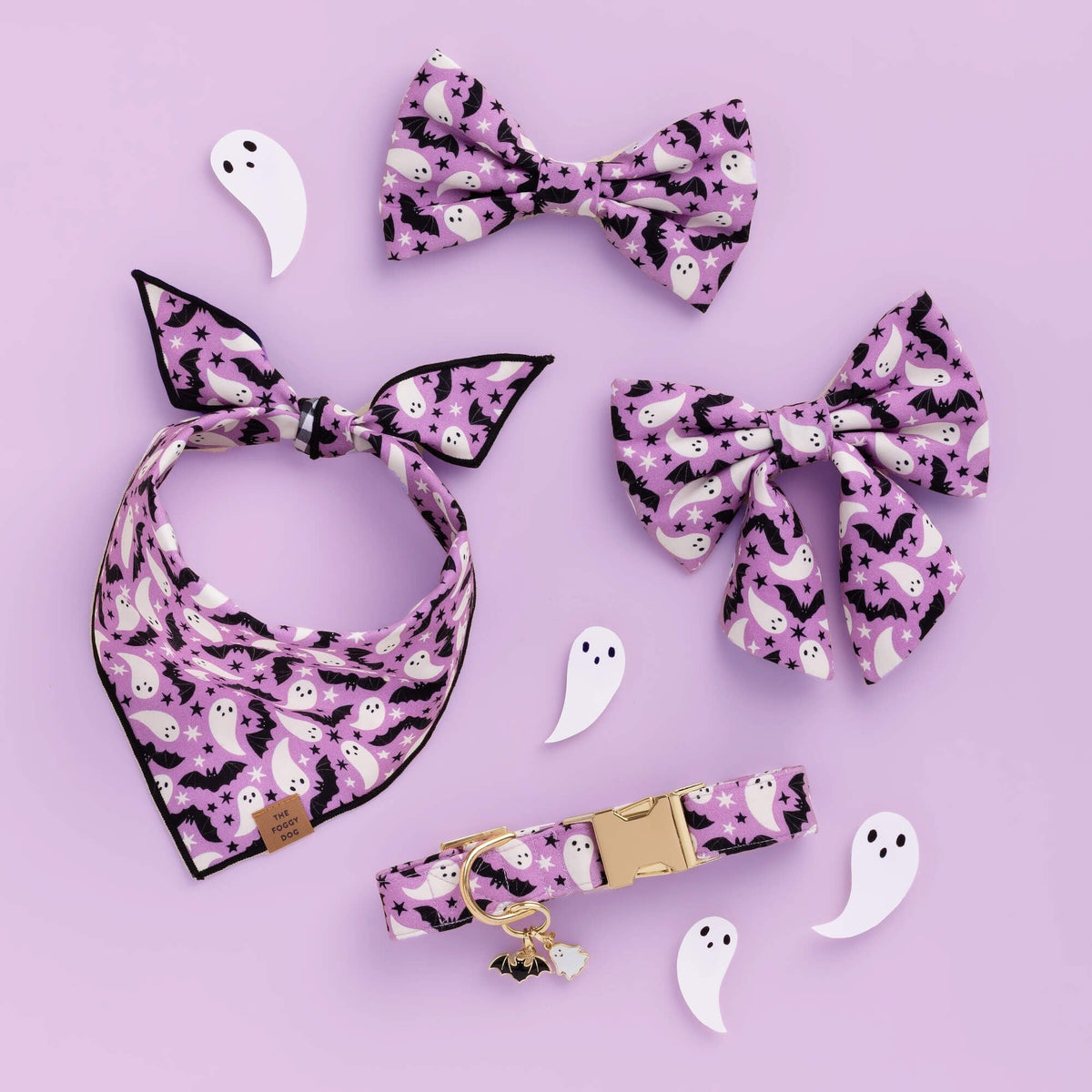 Spooky Season Lady Dog Bow