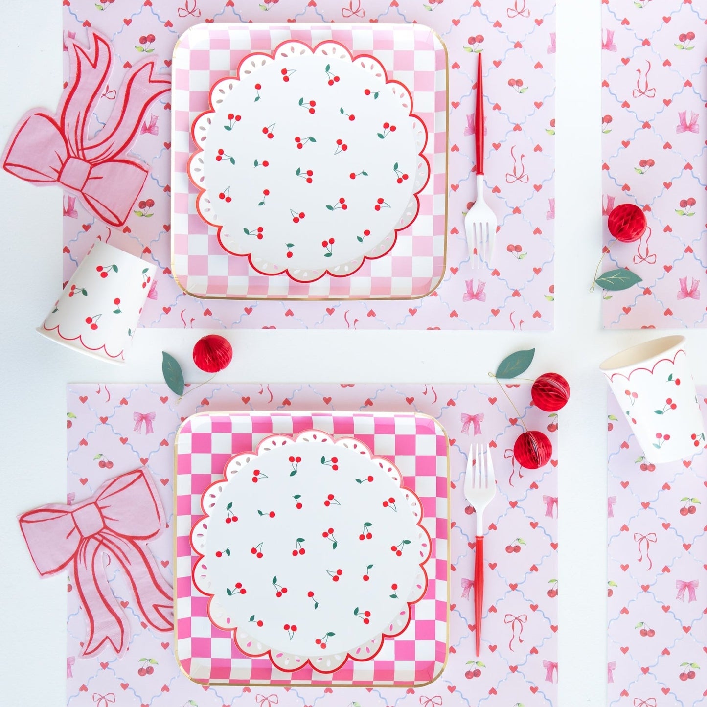 Harry Potter X Bonjour Fete Honeydukes Checker Large Plates