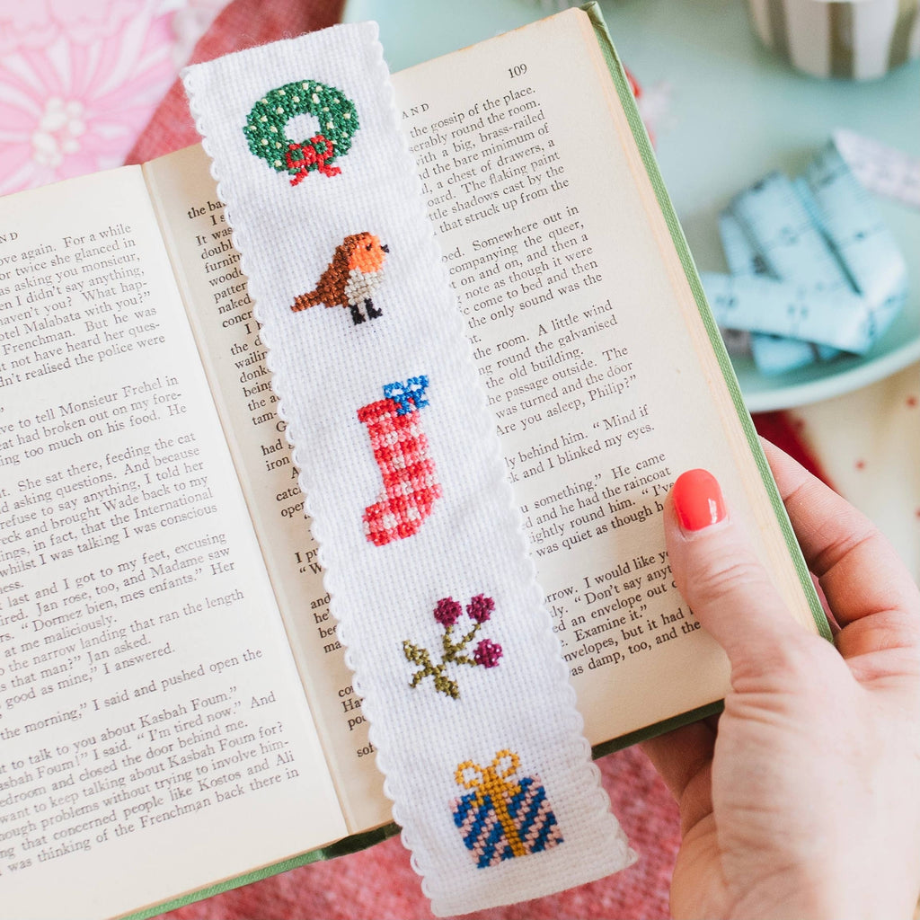 Christmas Cross Stitch Bookmark Kit